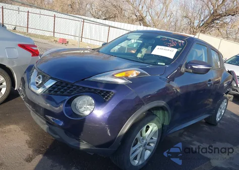 2016 Nissan Juke S from USA, damaged, VIN JN8AF5MV2GT651147